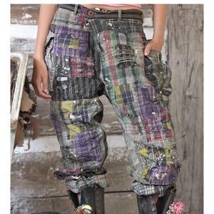 Magnolia Pearl Oxford Cargo Pants